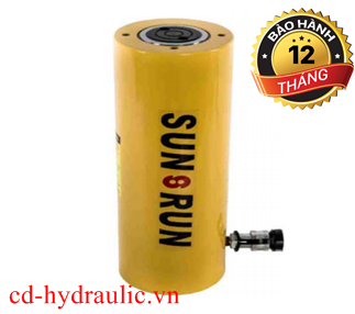 Kích thủy lực 1 chiều lớn Sunrun CSLSG-1008(100 tấn-200mm)