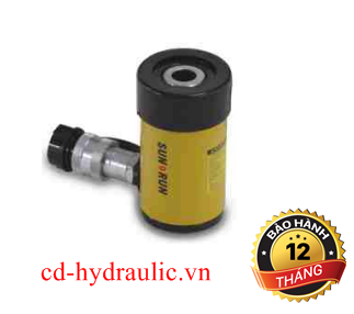 Kích thủy lực 1 chiều rỗng tâm Sunrun RSCH-120(13 tấn-8mm)