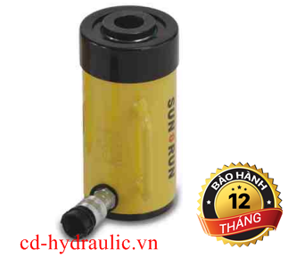 Kích thủy lực 1 chiều rỗng tâm Sunrun RSCH-306(30 tấn-155mm)