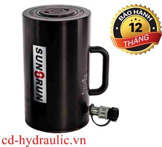 Kích thủy lực 1 chiều Sunrun vỏ nhôm RSAC-306 ( 30 tấn-150mm )