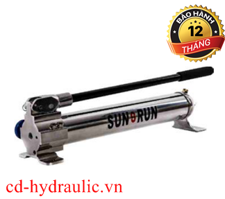 Bơm tay kích thủy lực 1 chiều vỏ nhôm Sunrun SPHA-500( 0.5 LÍT )