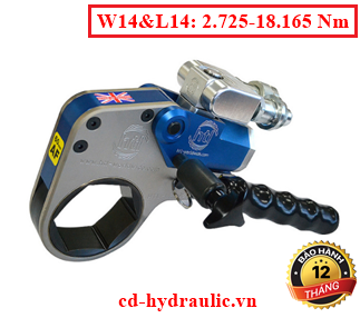 Cờ lê thủy lực HTL-W14 & HTL-L14( 2.725-18.165 Nm)