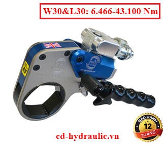Cờ lê thủy lực HTL-W30 & HTL-L30( 6.466-43.100 Nm)