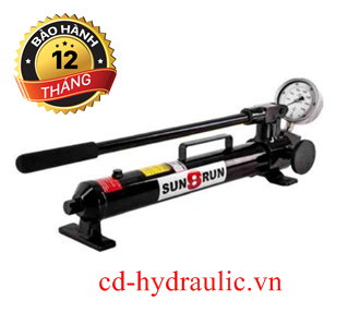 Bơm tay  thủy lực cao áp Sunrun SPHH-2812( 1.2 lít-2800 bar )